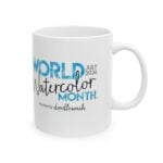 World Watercolor Month Logo Mug 2026