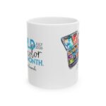 World Watercolor Month 31 Watercolors Mug 2026 - Image 2