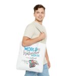 World Watercolor Month 2026 31 Watercolors Tote Bag - Image 47