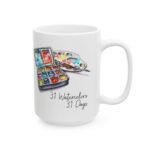 World Watercolor Month 31 Watercolors Mug 2026 - Image 8