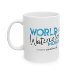World Watercolor Month Logo Mug 2026 - Image 4