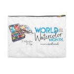 World Watercolor Month 31 Watercolors Pouch 2026 - Image 9