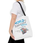 World Watercolor Month 2026 31 Watercolors Tote Bag - Image 8