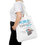 World Watercolor Month 2026 31 Watercolors Tote Bag - Image 36