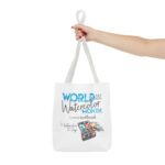 World Watercolor Month 2026 31 Watercolors Tote Bag - Image 28
