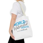 World Watercolor Month 2026 Logo Tote Bag - Image 44