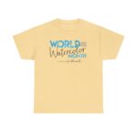 World Watercolor Month 2026 Unisex Heavy Cotton Logo Tee - Image 9