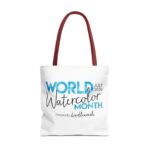 World Watercolor Month 2026 Logo Tote Bag - Image 21