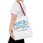 World Watercolor Month 2026 Logo Tote Bag - Image 20
