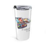 World Watercolor Month 2026 Tumbler 20oz - Image 4