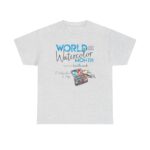 World Watercolor Month 2026 Unisex Heavy Cotton 31 Watercolors Tee - Image 5