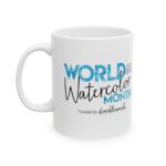 World Watercolor Month 31 Watercolors Mug 2026 - Image 4