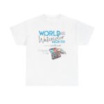 World Watercolor Month 2026 Unisex Heavy Cotton 31 Watercolors Tee - Image 2