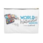 World Watercolor Month 31 Watercolors Pouch 2026