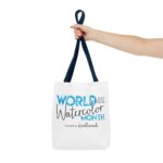 World Watercolor Month 2026 Logo Tote Bag - Image 52