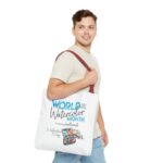 World Watercolor Month 2026 31 Watercolors Tote Bag - Image 23